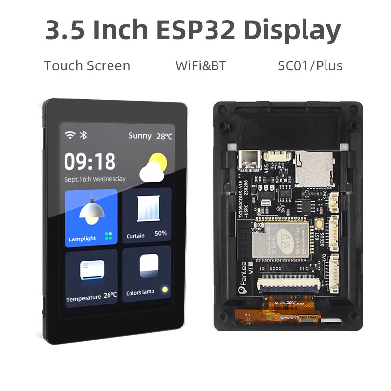 Smart Home Plus - ESP32 papan pengembangan MCU dengan layar
