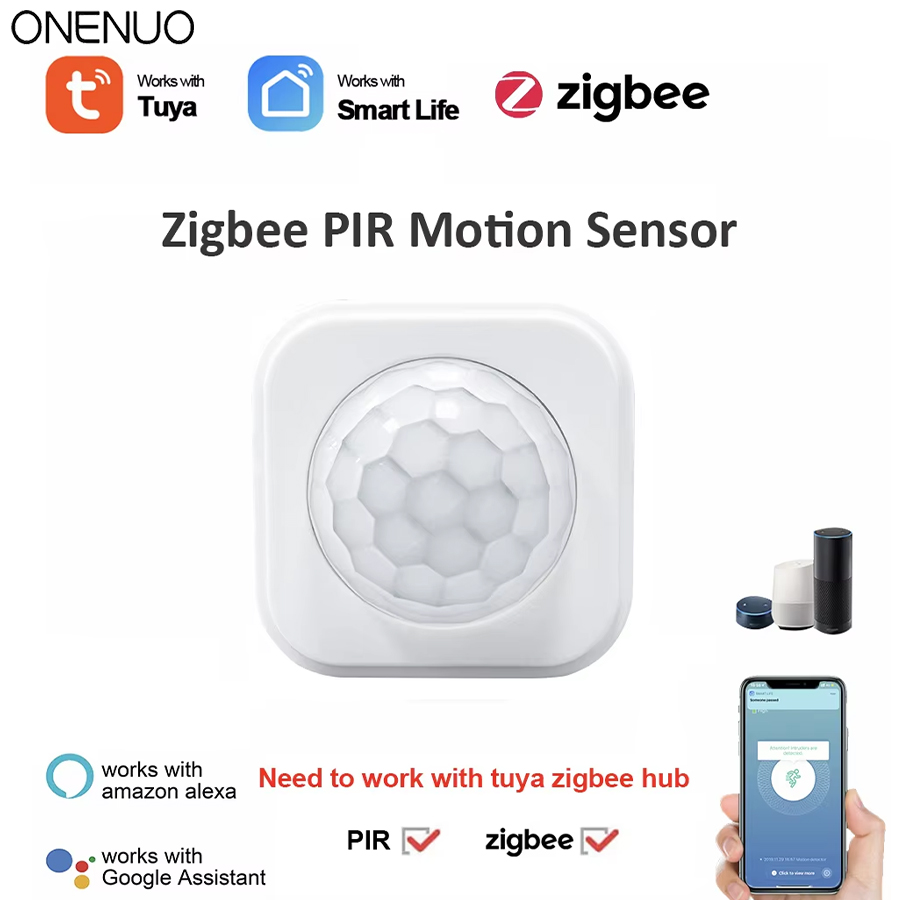 Smart Home Wiser - ONENUO Zigbee, detektor Sensor gerak PIR