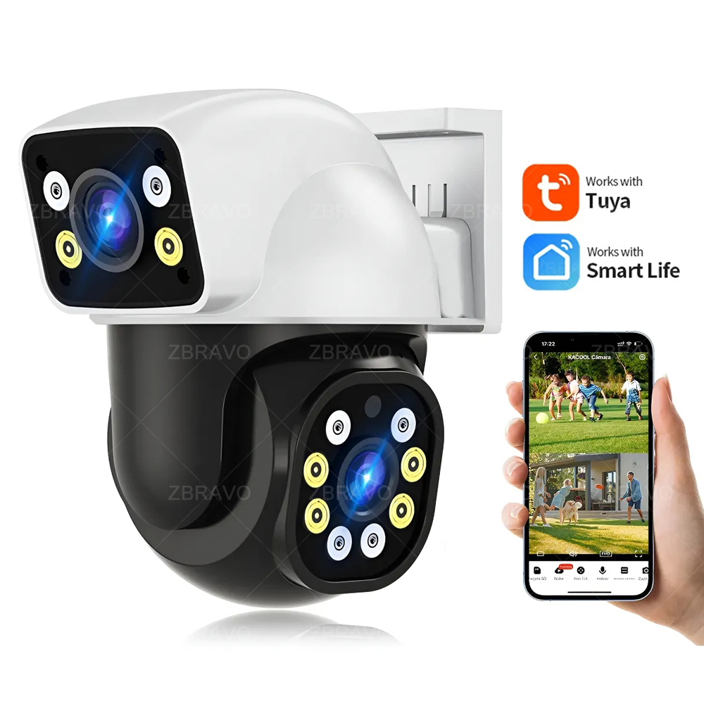 Smart Home Video - Smartlife 8MP WiFi Tuya Kamera Luar