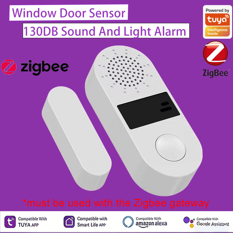 Wireless Door Sensor - Sensor Kontak Pintu Jendela Nirkabel Tuya