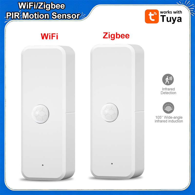 Smart Home Wiser - Tuya WiFi/Zigbee Detektor Inframerah Tubuh Manusia