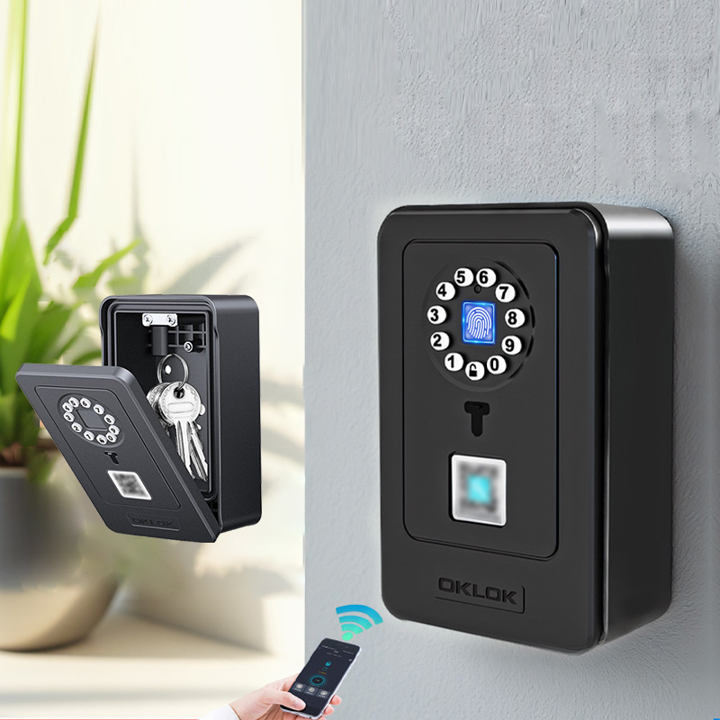 Smart Home Door Lock - Kotak Penyimpanan Kata Sandi Desain Gembok