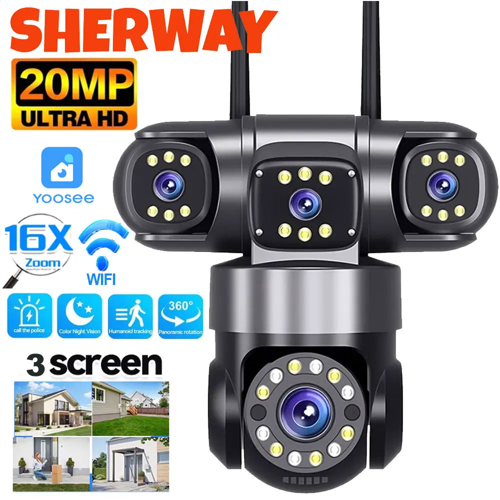 Smart Home Camera Ezviz - Kamera Keamanan Rumah Luar Ruangan WiFi