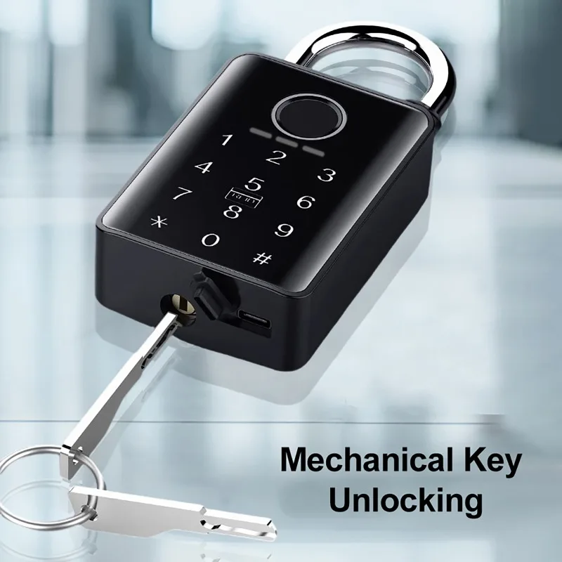 Kunci Pintu Pintar Tuya Smart, - Smart Home Door Lock ulasan dan harga