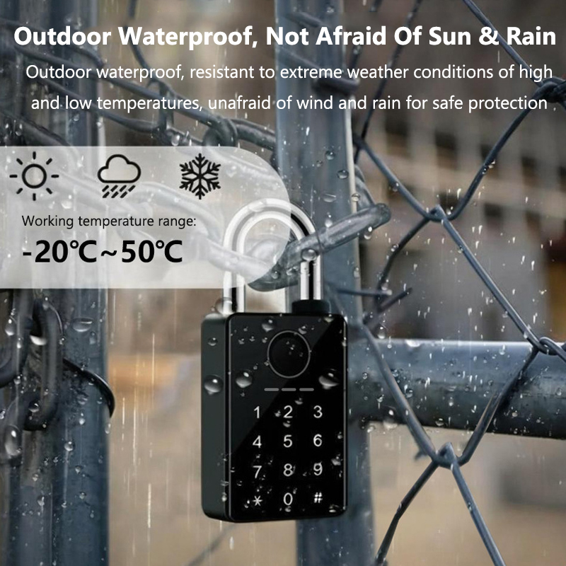 Kunci Pintu Pintar Tuya Smart, - Smart Home Door Lock ulasan dan harga