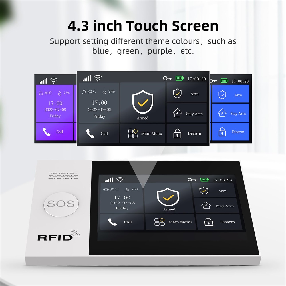 Sistem Alarm GSM Pintar WIFI 2 - Smart Home Wiser ulasan dan harga