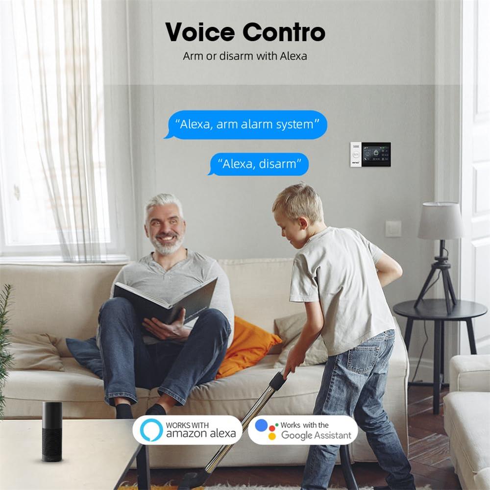 Sistem Alarm GSM Pintar WIFI 2 - Smart Home Wiser ulasan dan harga