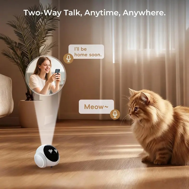 Kamera Robot Hewan Peliharaan  - Smart Home Video ulasan dan harga