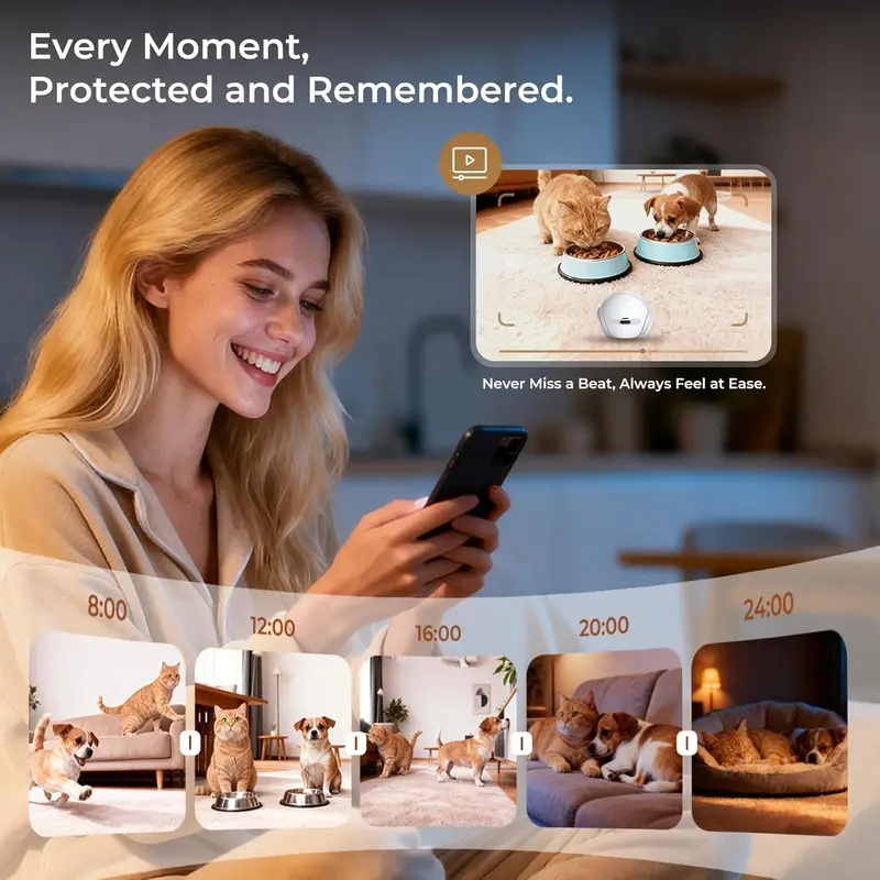 Kamera Robot Hewan Peliharaan  - Smart Home Video ulasan dan harga