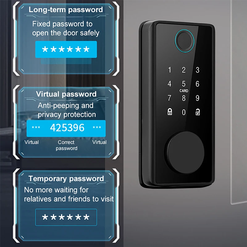 Kunci Pintu Sidik Jari Pintar  - Smart Home Door Lock ulasan dan harga