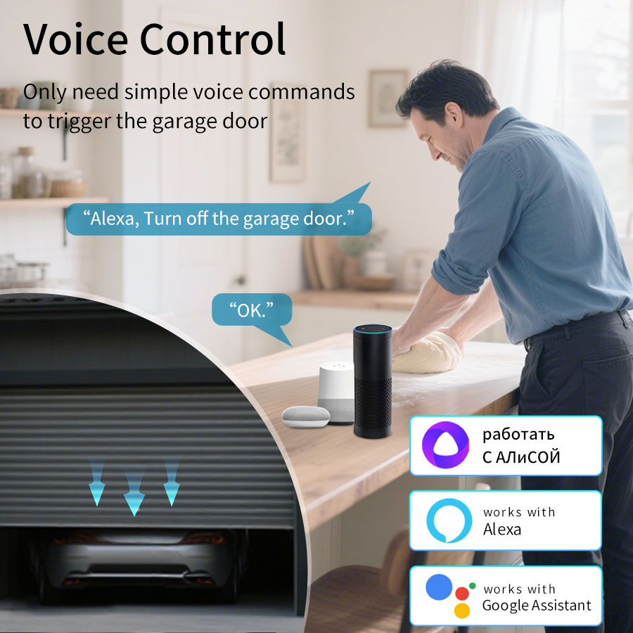 Pengontrol Pintu Garasi Tuya S - Wireless Door Sensor ulasan dan harga