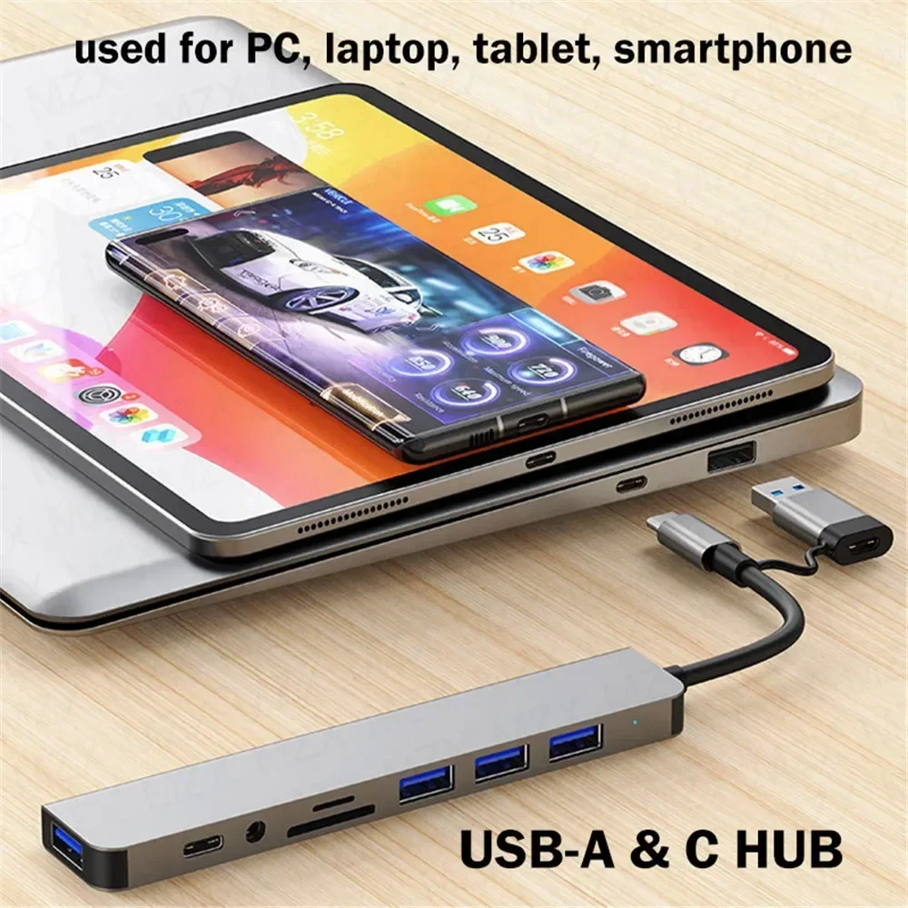 Adaptor Multiport Hub USB C 8- - Smart Home Hub 2 ulasan dan harga