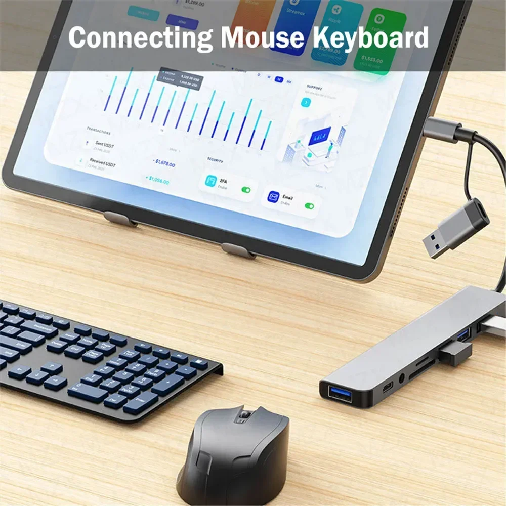 Adaptor Multiport Hub USB C 8- - Smart Home Hub 2 ulasan dan harga