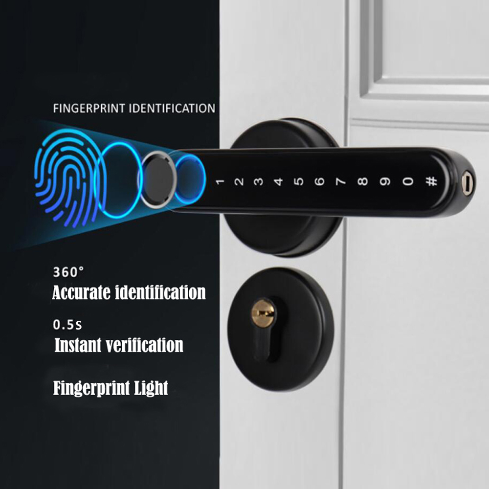 TTLock Kunci Sidik Jari Blueto - Smart Home Door Lock ulasan dan harga