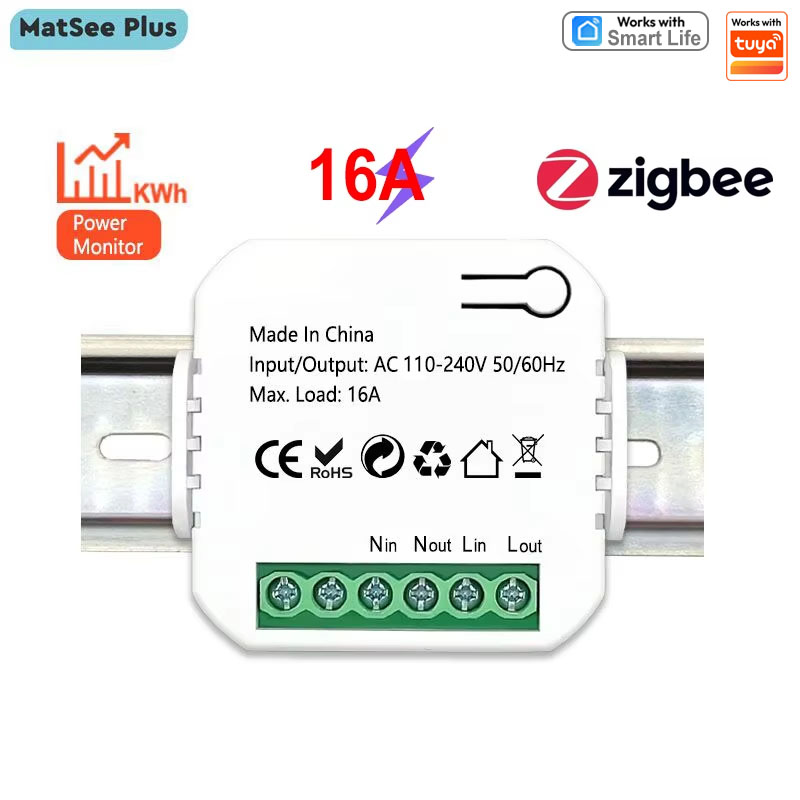 Tuya Smart ZigBee Meteran Ener - Smart Home Plus ulasan dan harga