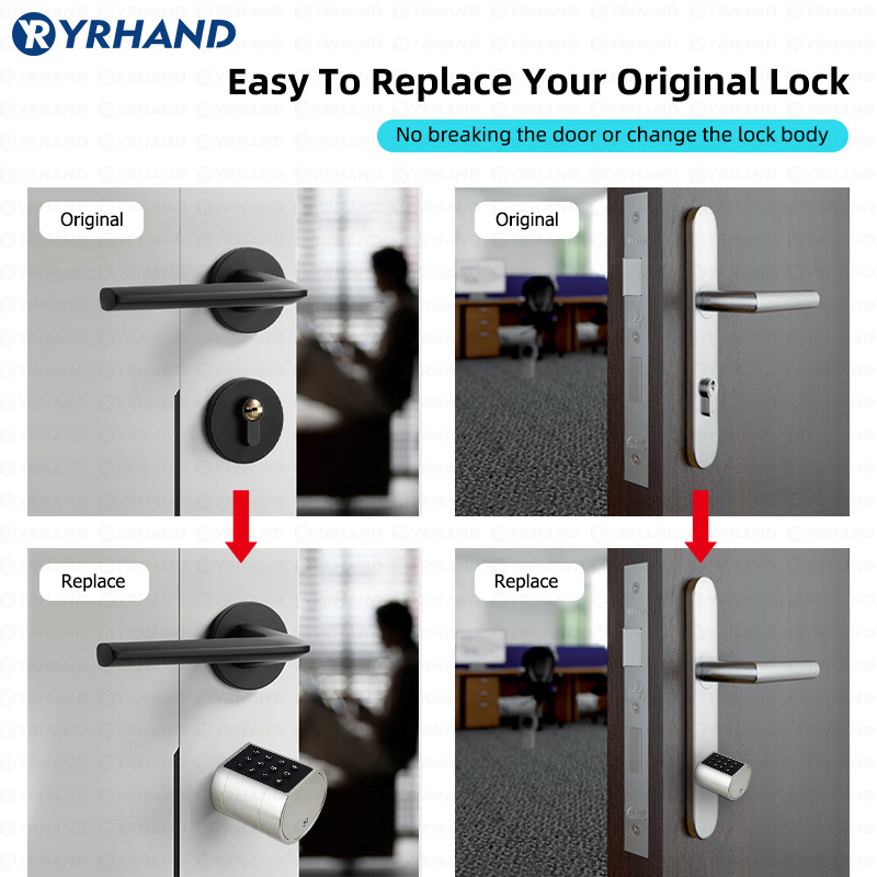 Kunci Pintu Silinder Euro Pint - Smart Home Door Lock ulasan dan harga