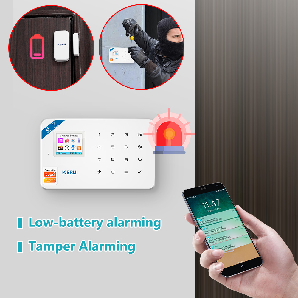 KERUI W181 detektor gerak cerd - Smart Home Video ulasan dan harga