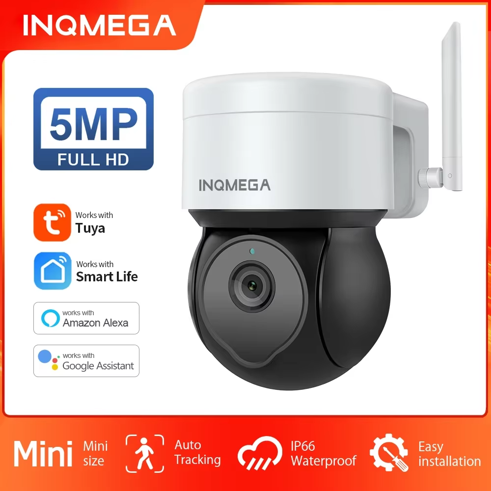 INQMEGA 5MP Tuya kamera PTZ lu - Smart Home Camera Ezviz ulasan dan harga