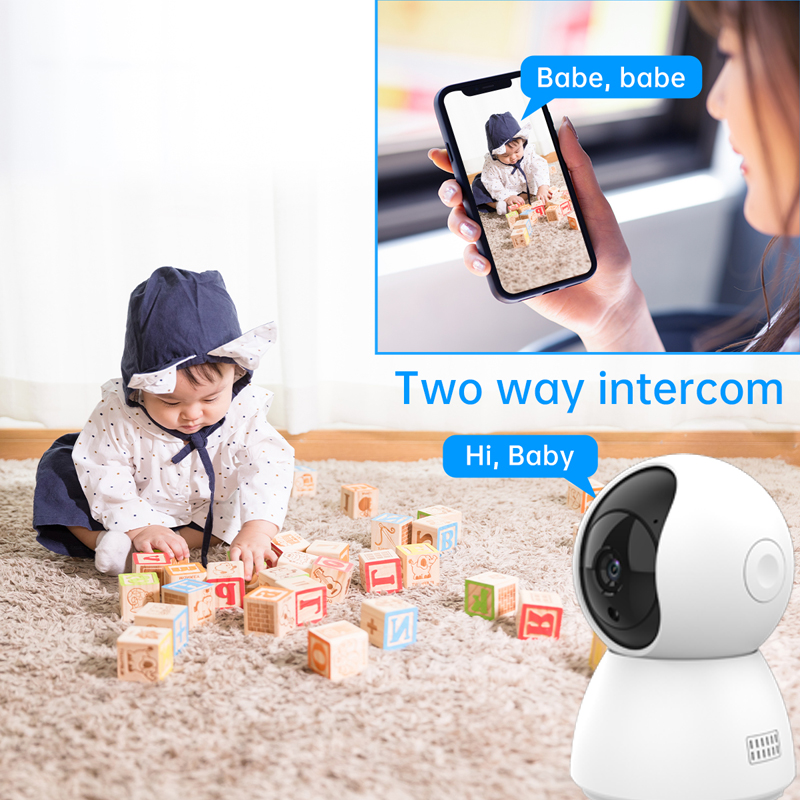 Kamera IP Pintar Tuya 2MP, Kam - Smart Home Video ulasan dan harga