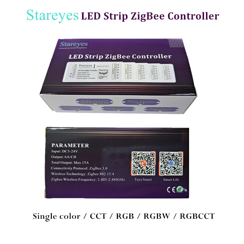 Strip LED Cerdas Tuya Zigbee P - Smart Home Hub 2 ulasan dan harga